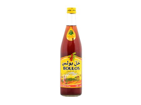 BOULOS NATURAL GRAPE VINEGAR 500ML