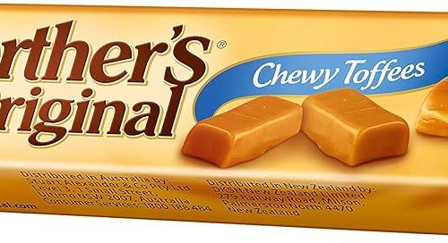 WERTHER ORIGINAL CHEWY TOFFEES 45G