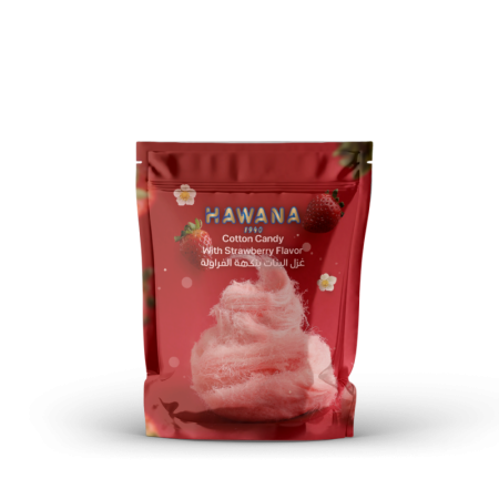 HAWANA COTTON CANDY IN STRAWBERRY FLAVOR BAG 80G