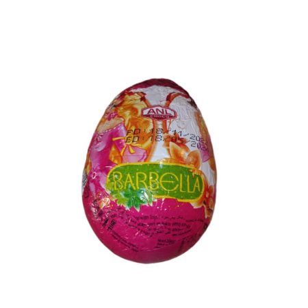 EGG CHOCLATE BARBELLA 60G
