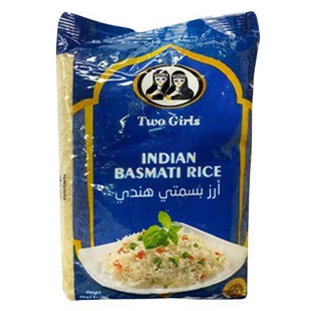 TWO GIRLS INDIAN BASMATI RICE BLUE 800G