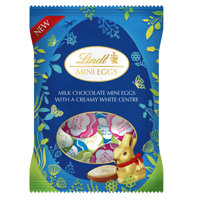 LINDT GOLD BUNNY MINI EGG CHOC 80G