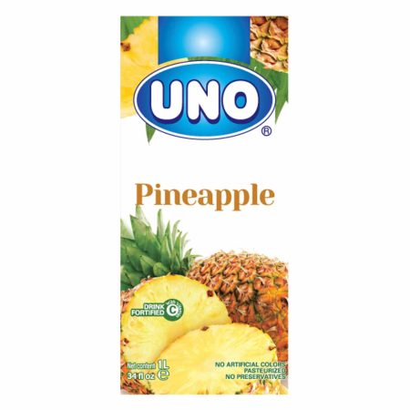 UNO PINEAPPLE JUICE CARTON 1L