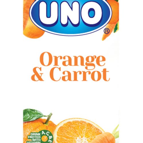 UNO ORANGE&CARROT JUICE CARTON 1L