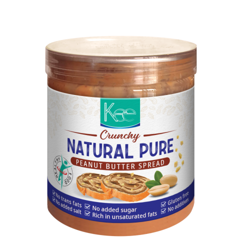 KEE NATURAL CRUNCHY PEANUT BUTTER SPREAD