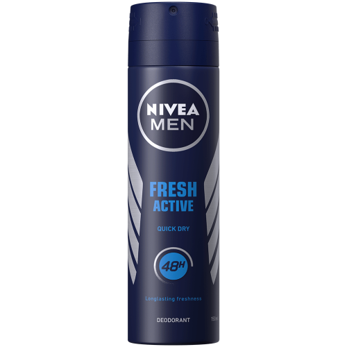 NIVEA FRESH ACTIVE DEODORANT FOR MEN 150ML