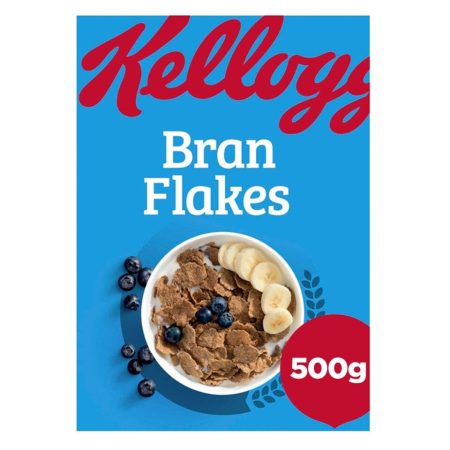 KELLOGG'S BRAN FALKES BREAKFAST CEREAL 500G