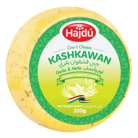 HAJDU KASHKAVAL HERBS CHEESE 200G