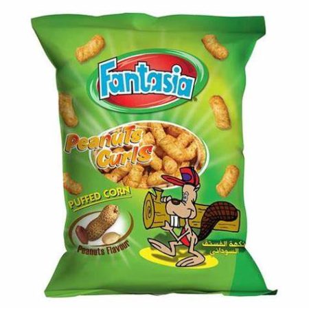 FANTASIA PEANUT CURLS 80G