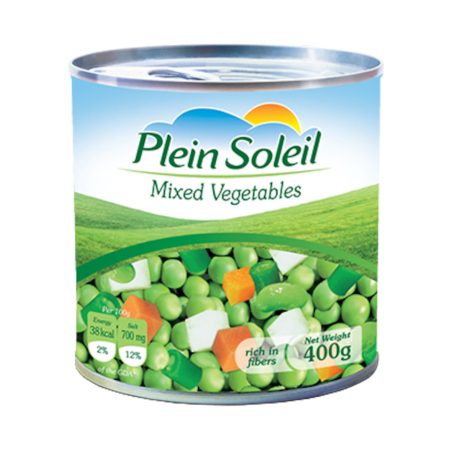 PLEIN SOLEIL MIXED VEGETABLES 400G