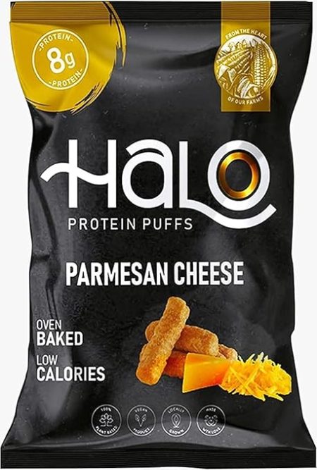 HALO PROTEIN PUFFS PARMESAN CHEESE 40G