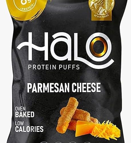 HALO PROTEIN PUFFS PARMESAN CHEESE 40G