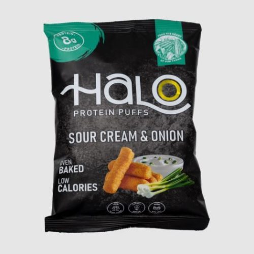 HALO PROTEIN PUFFS SOUR CREAM & ONION 40G