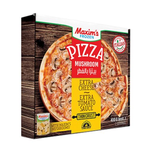 MAXIM'S FROZEN PIZZA MUSHROOM 400G