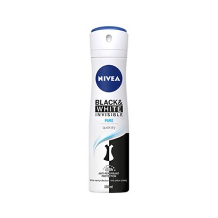 NIVEA BLACK & WHITE CLEAR DEODORANT FOR WOMEN 150ML