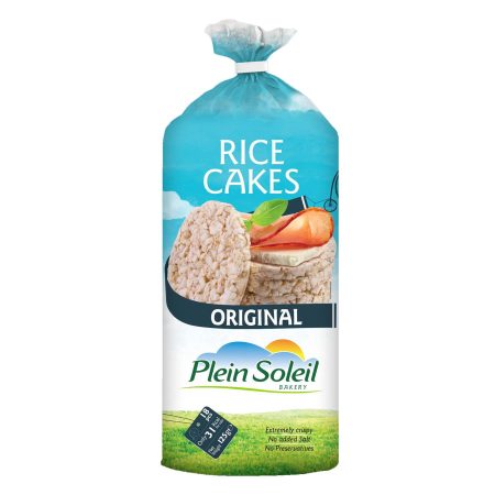PLEIN SOLEIL RICE CAKE ORIGINAL 125G