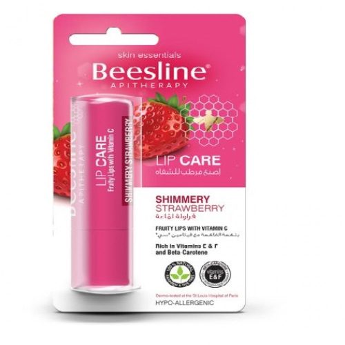 BEESLINE LIP CARE SHIMMERY STRAWBERRY