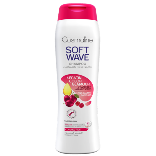 COSMALINE SOFT WAVE KERATIN COLOR SHAMPOO