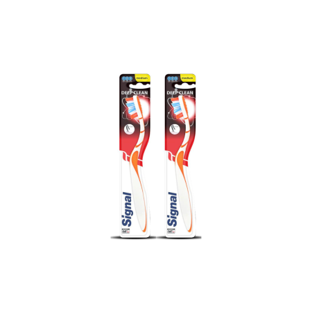 SIGNAL TOOTHBRUSH DEAP CLEAN MEDICAL 1+1