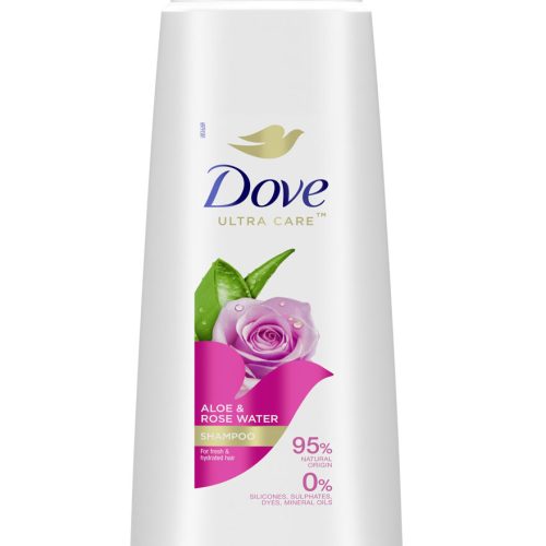 DOVE SHAMPOO ALOE & ROSE 400ML