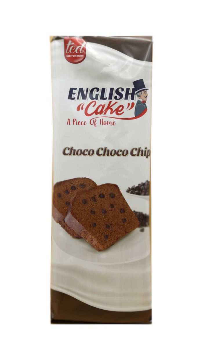 ENGLISH CAKE FILLED CHOCOLATE CHIP 500G