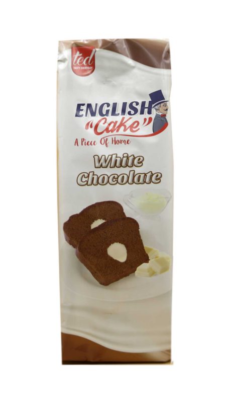 ENGLISH CAKE FILLED WHITE CHOCOLATE 500G