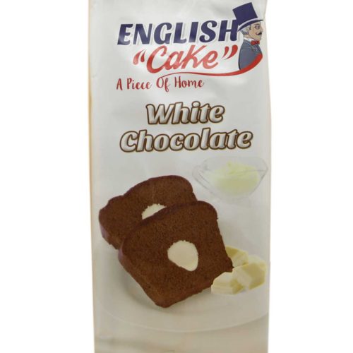 ENGLISH CAKE FILLED WHITE CHOCOLATE 500G