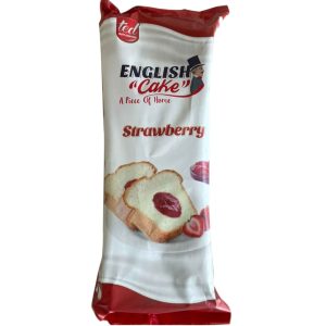 ENGLISH CAKE FILLED STRAWBERRY 675G