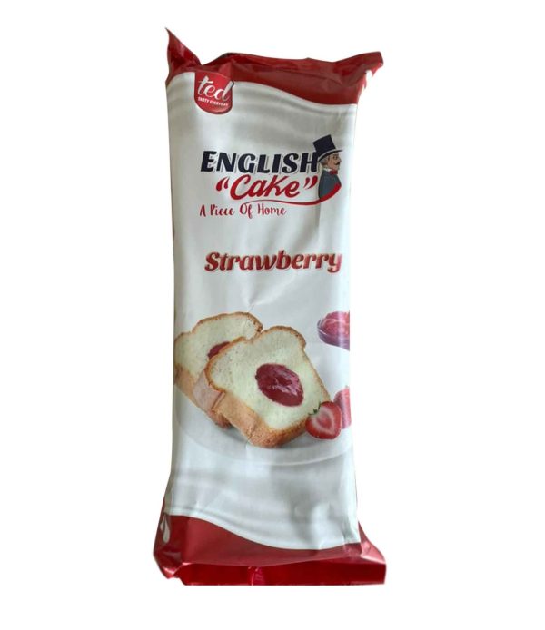 ENGLISH CAKE FILLED STRAWBERRY 675G