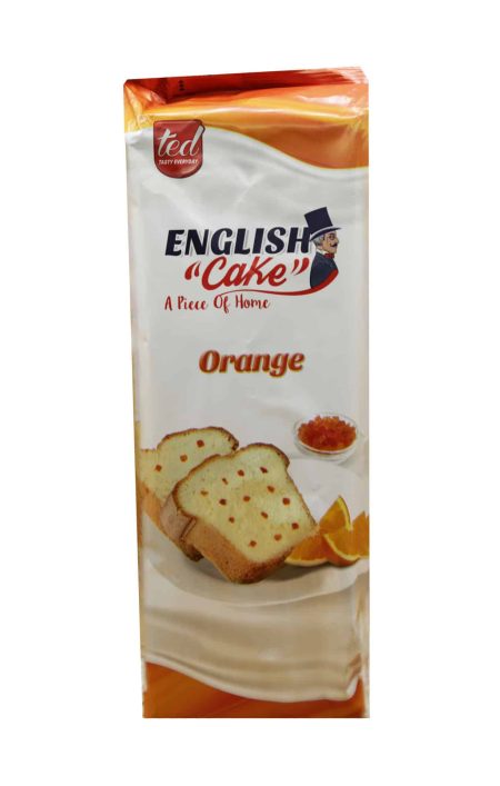 ENGLISH CAKE FILLED ORANGE 675G