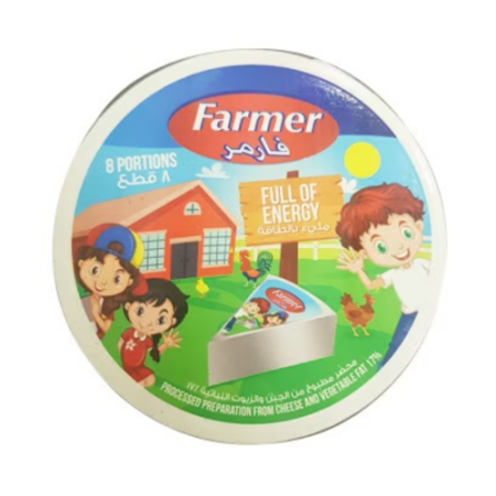 FARMER PROCESSED CHEESE X8 108G