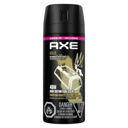 AXE GOLD OUD WOOD & FRESH VANILLA DEO BODYSPRAY 150ML