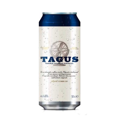 TAGUS BEER CAN 50CL