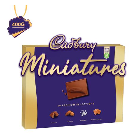 CADBURY DAIRY MILK MINIATURES 400G