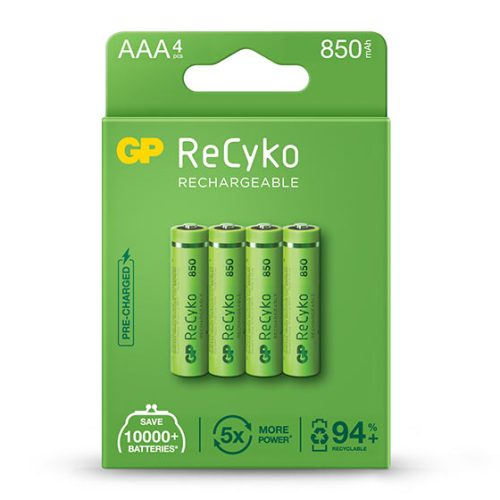 GP RECYKO AAA X4 RECH 850