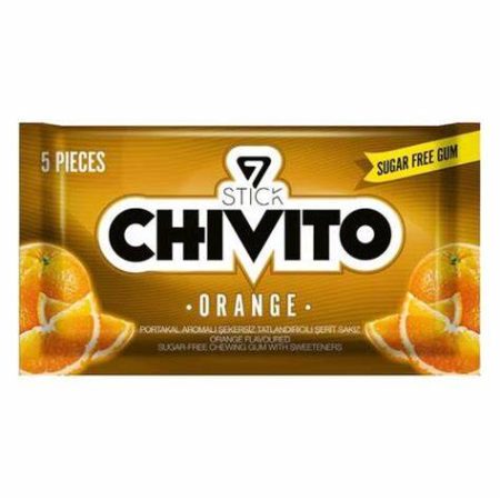 STICK CHIVITO SUGAR FREE GUM ORANGE