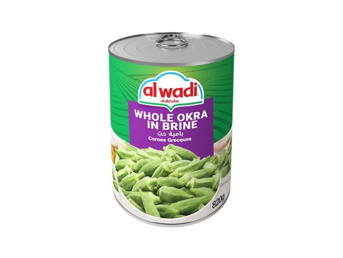 AL WADI AL AKHDAR WHOLE OKRA IN BRINE 820G