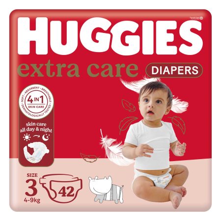 HUGGIES ULTRA COMFORT SIZE 3  42 DIAPERS