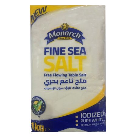 MONARCH IODIZED SALT BAG 1KG