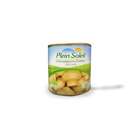 PLEIN SOLEIL WHOLE MUSHROOMS CAN 184G