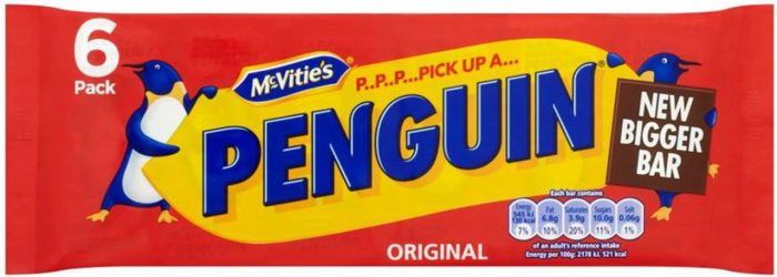 MCVITIES PENGUIN ORIGINAL 6 PACK