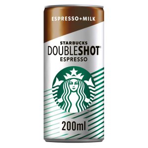 STARBUCKS DOUBLE SHOT ESPRESSO COFFEE DRINK 200ML
