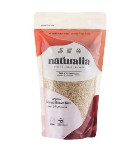 NATURALIA BASMATI BROWN RICE 500G