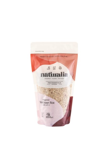 NATURALIA ORGANIC SHORT BROWN RICE 500G