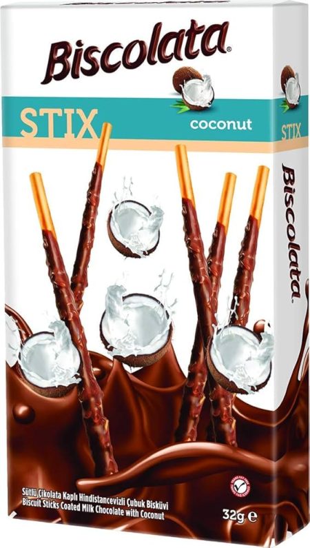 BISCOLATA COCONUT STIX 32G