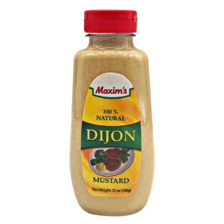 MAXIM'S MUSTARD DIJON 340G