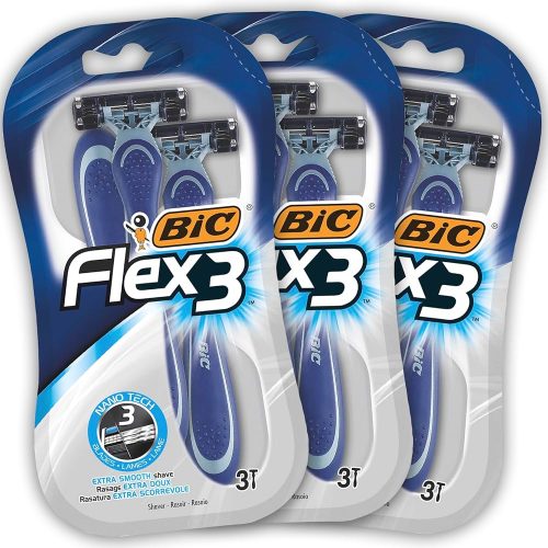 BIC RAZOR FLEX 3 BLUE X3
