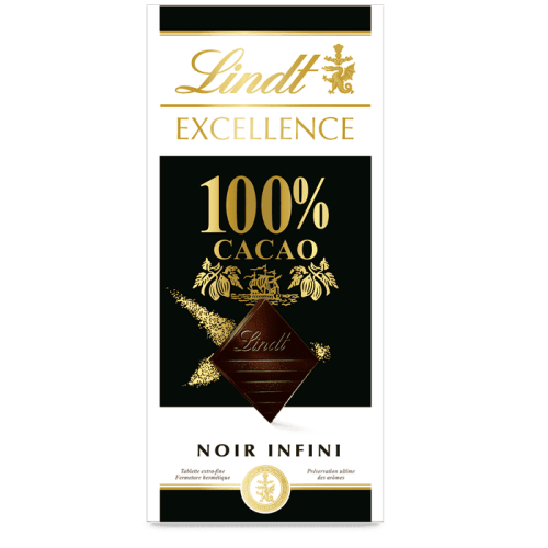 LINDT 50G EXCELLENCE 100% NOIR