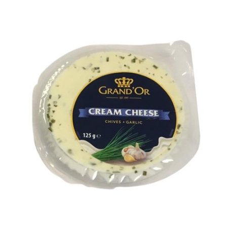 GRAND'OR CREAM CHEESE CHIVES +GARLIC