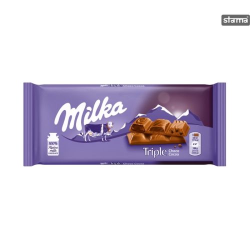 MILKA 90G TRIPLE CHOC (P&G)